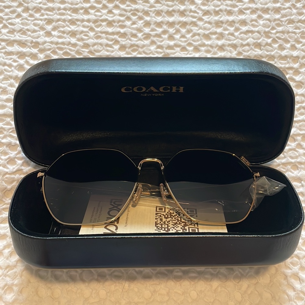 Coach Hexagon Sunglasses **NEW**